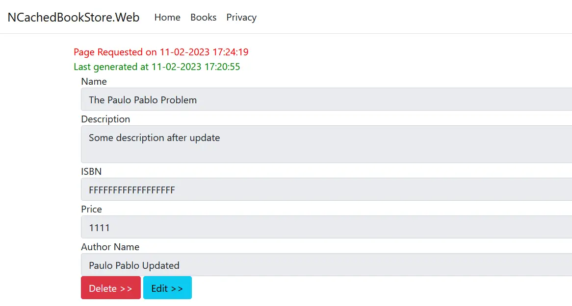 How To Response Caching In ASP.NET Core NCache